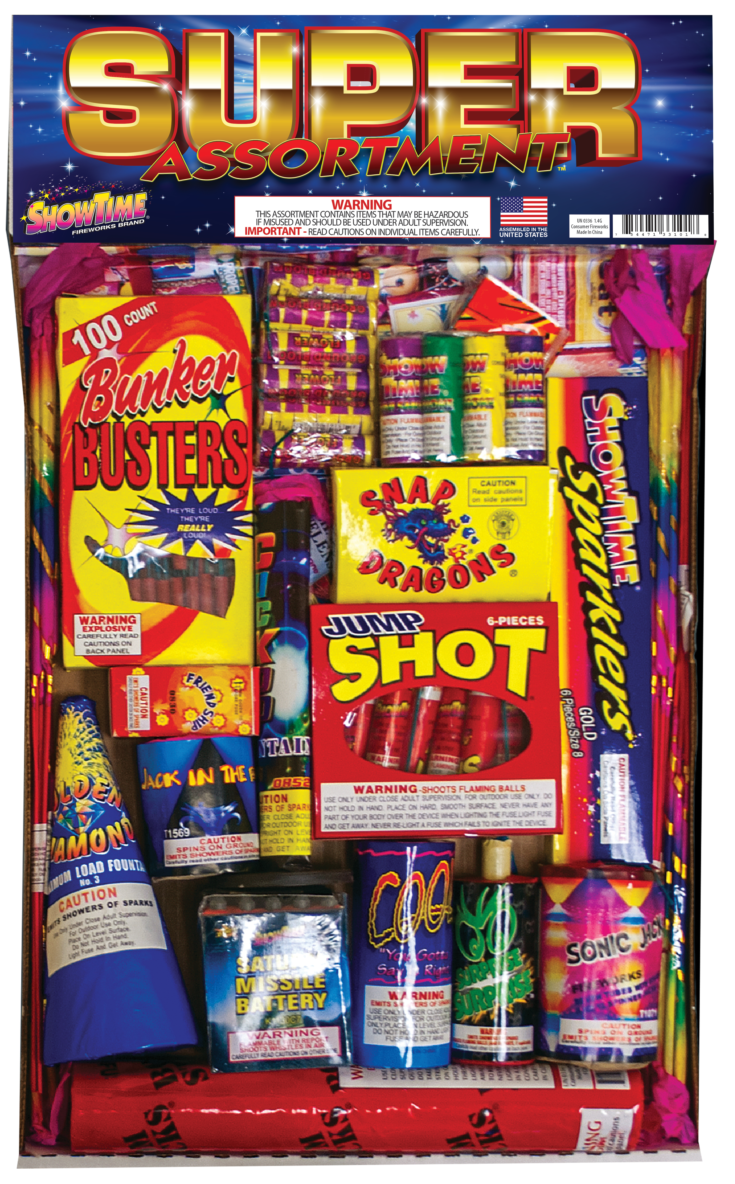 Super No Stick Assortment